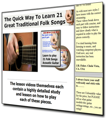 guitar folk music songs image